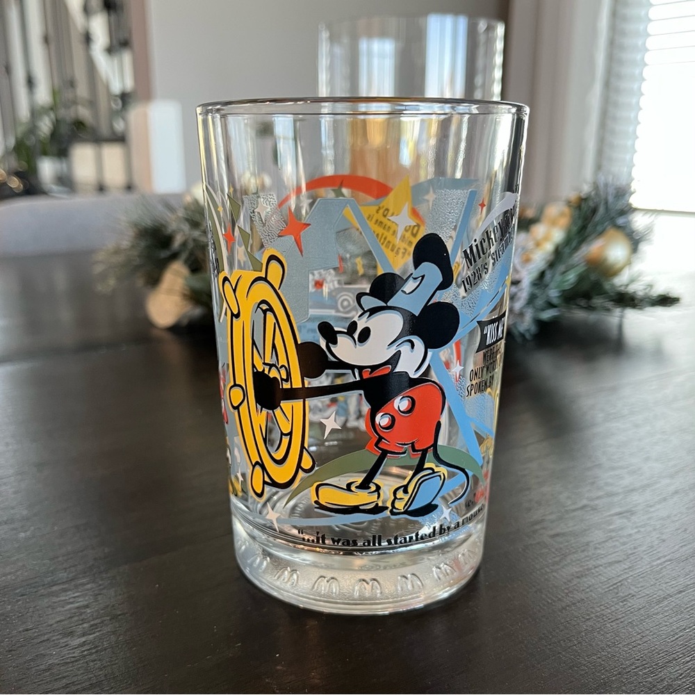 Collectible 100 Years of Disney glass